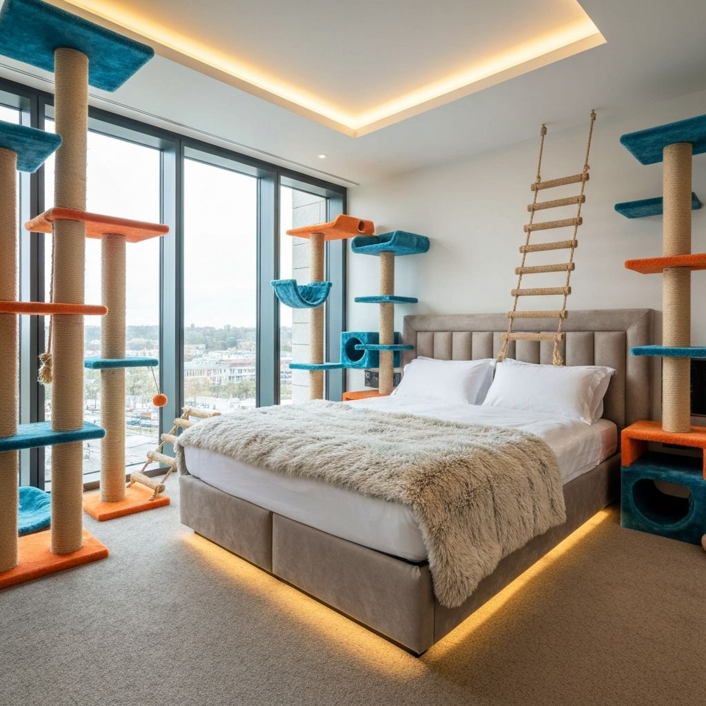 Luksusowy hotel dla kotów - komfortowe pokoje z opieką weterynaryjną